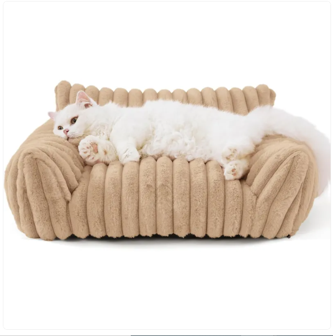 Large Washable Fluffy Orthopedic Soft Dog Pillow Dog Sofa Bed-Snoozy Dream